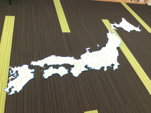 巨大日本地地図を作ろう